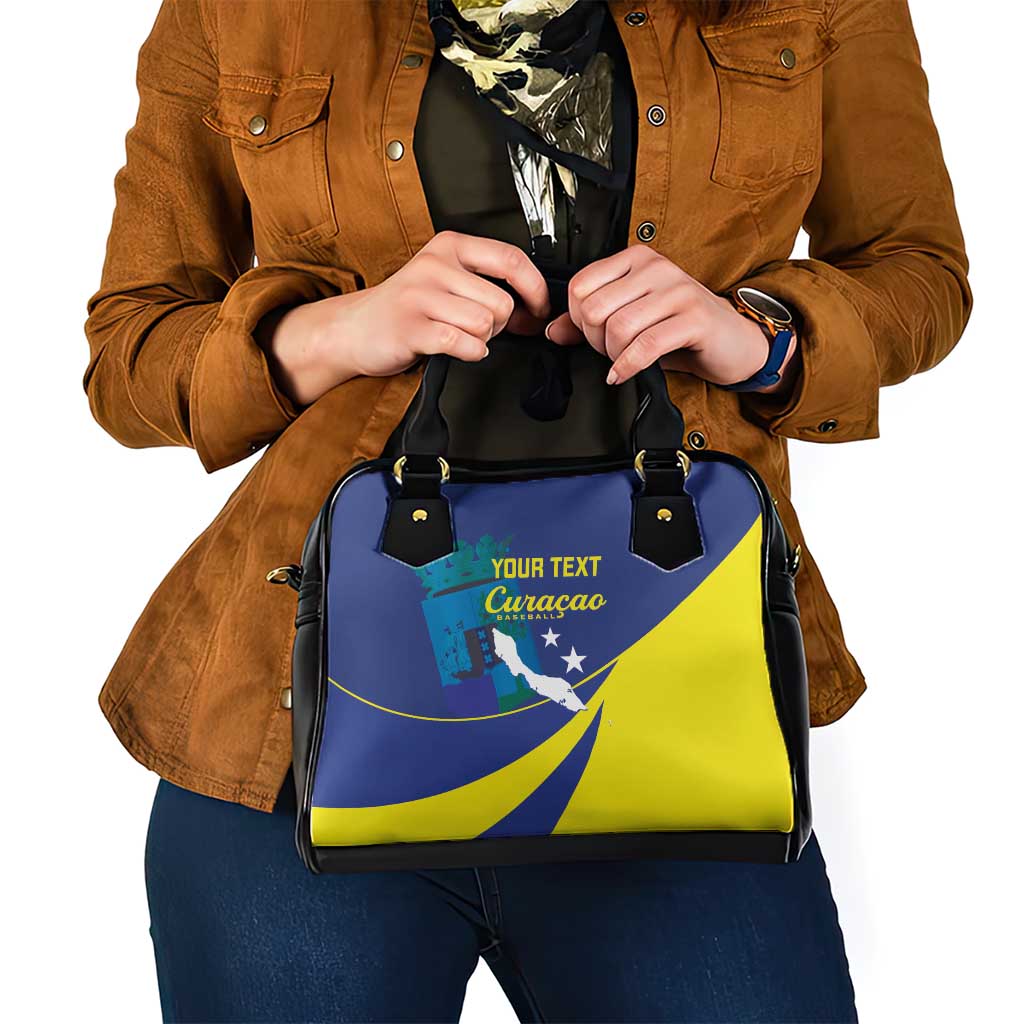 Custom Baseball Curacao Shoulder Handbag Go Champions Korsou Curve Vibes - Wonder Print Shop
