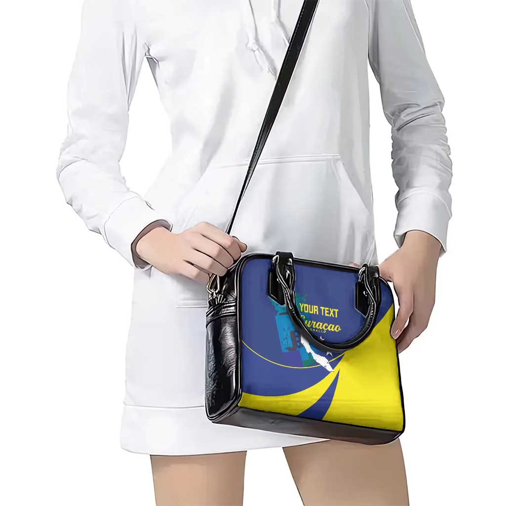 Custom Baseball Curacao Shoulder Handbag Go Champions Korsou Curve Vibes - Wonder Print Shop