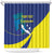 Custom Baseball Curacao Shower Curtain Go Champions Korsou Curve Vibes - Wonder Print Shop