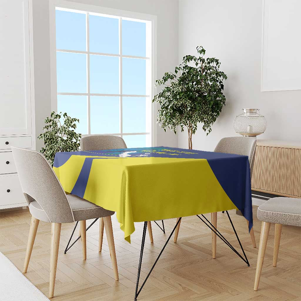 Custom Baseball Curacao Tablecloth Go Champions Korsou Curve Vibes - Wonder Print Shop