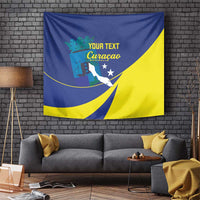 Custom Baseball Curacao Tapestry Go Champions Korsou Curve Vibes - Wonder Print Shop