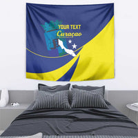 Custom Baseball Curacao Tapestry Go Champions Korsou Curve Vibes - Wonder Print Shop