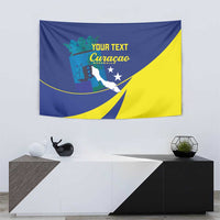 Custom Baseball Curacao Tapestry Go Champions Korsou Curve Vibes - Wonder Print Shop