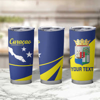 Custom Baseball Curacao Tumbler Cup Go Champions Korsou Curve Vibes - Wonder Print Shop