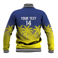 Custom Baseball Curacao Baseball Jacket 2025 Korsou de Palmbomen - Wonder Print Shop