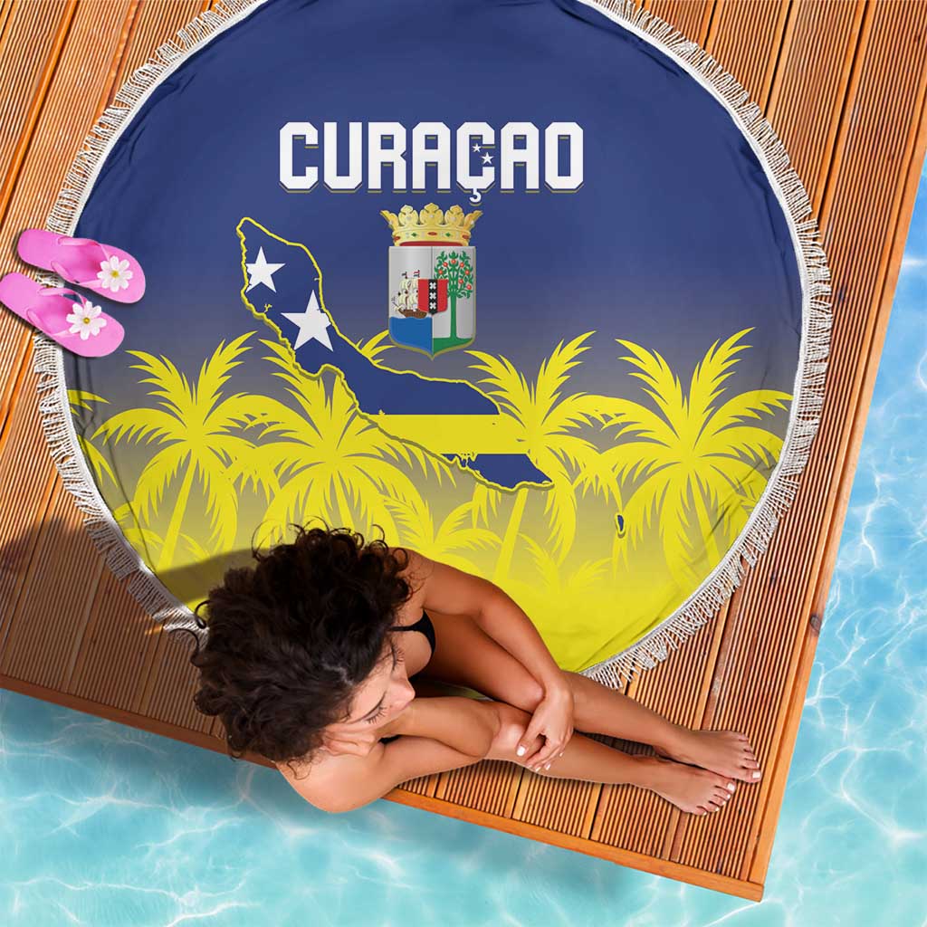 Baseball Curacao Beach Blanket 2025 Korsou de Palmbomen - Wonder Print Shop