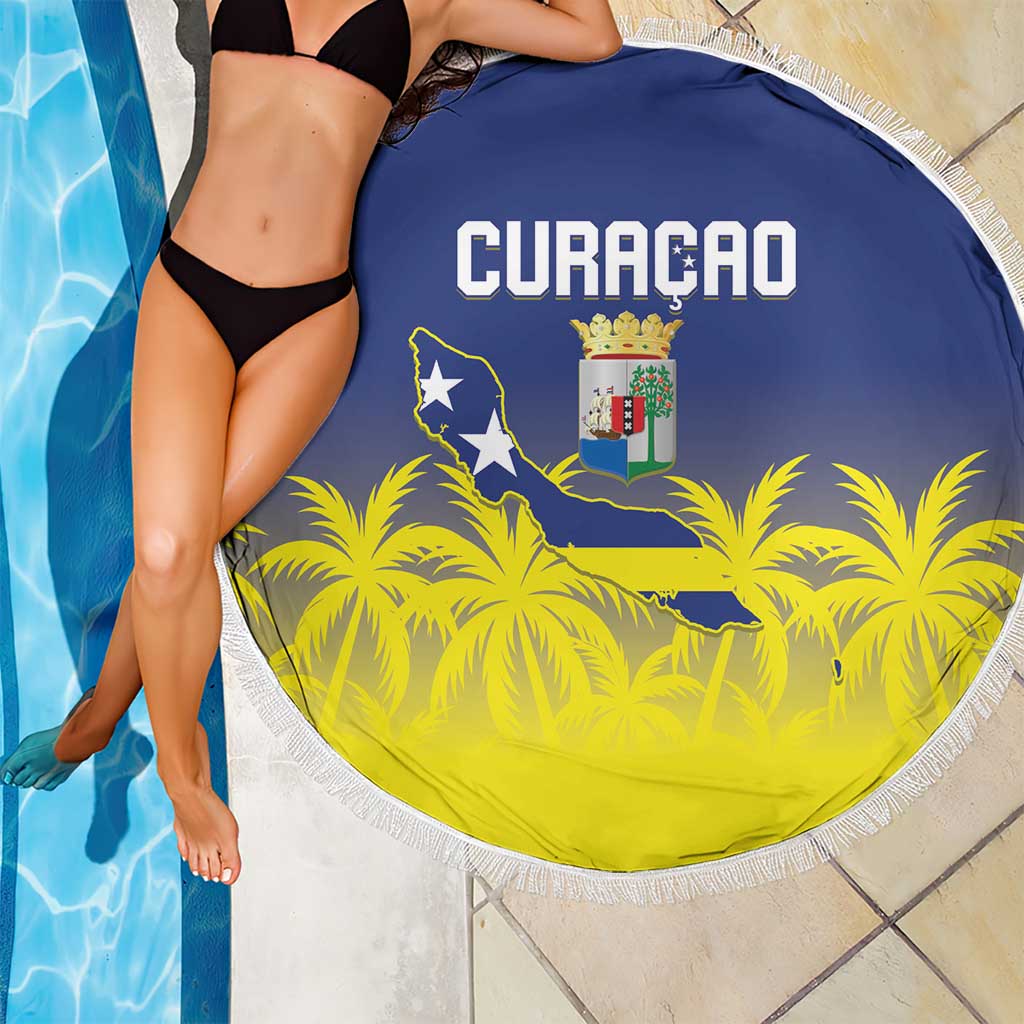 Baseball Curacao Beach Blanket 2025 Korsou de Palmbomen - Wonder Print Shop