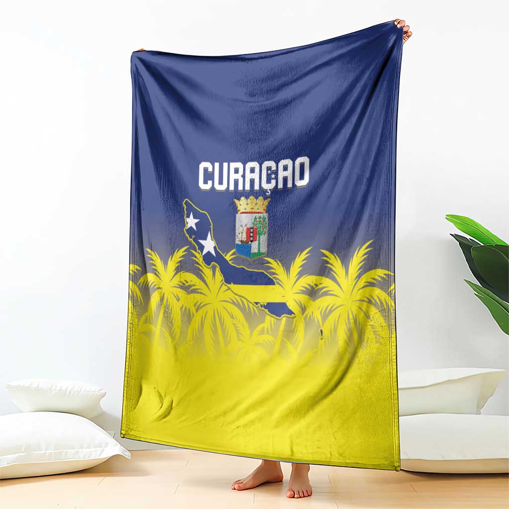 Baseball Curacao Blanket 2025 Korsou de Palmbomen - Wonder Print Shop