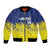Custom Baseball Curacao Bomber Jacket 2025 Korsou de Palmbomen - Wonder Print Shop