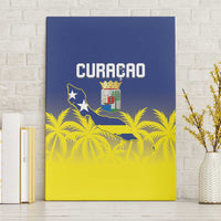 Baseball Curacao Canvas Wall Art 2025 Korsou de Palmbomen - Wonder Print Shop