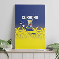 Baseball Curacao Canvas Wall Art 2025 Korsou de Palmbomen - Wonder Print Shop