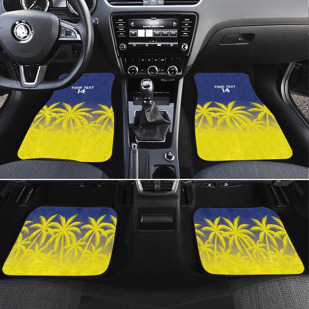 Baseball Curacao Car Mats 2025 Korsou de Palmbomen - Wonder Print Shop