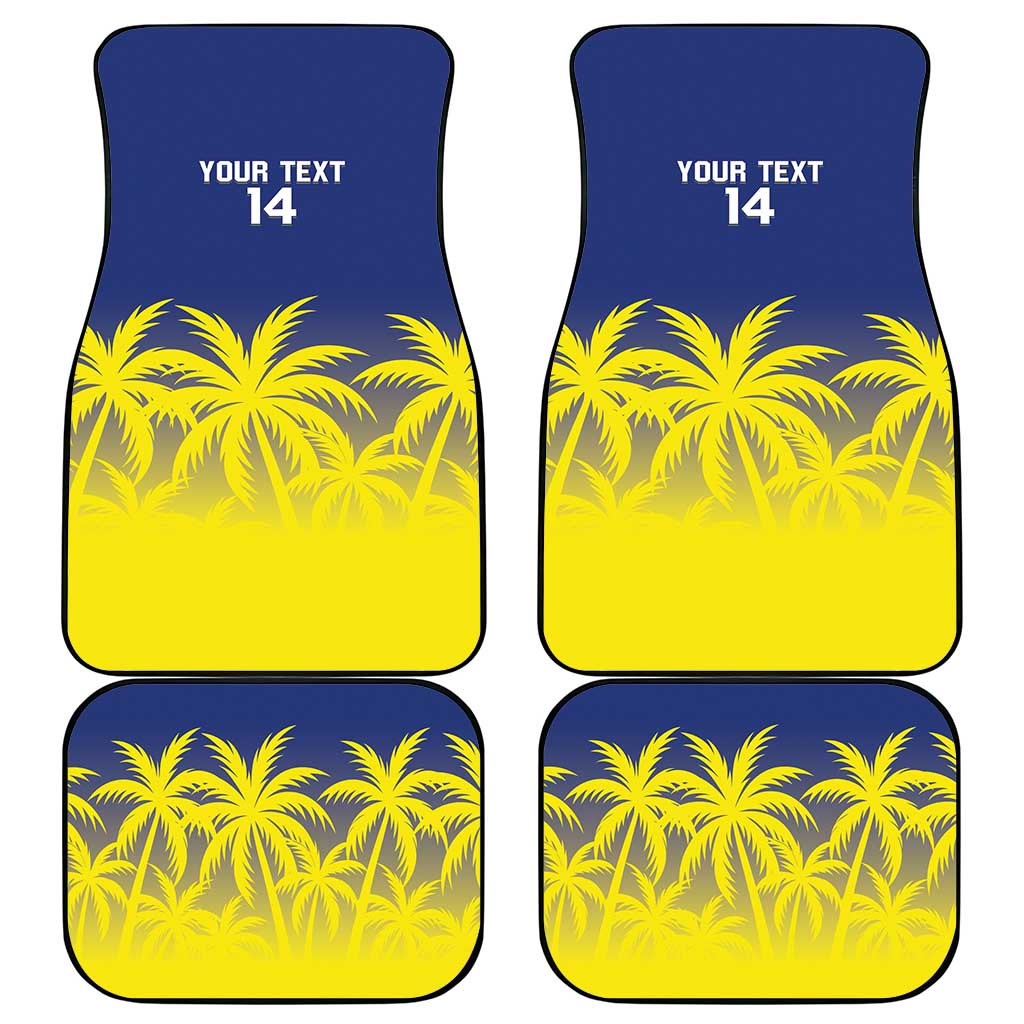 Baseball Curacao Car Mats 2025 Korsou de Palmbomen - Wonder Print Shop