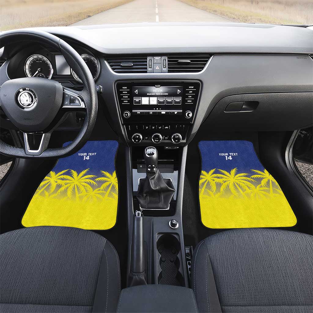 Baseball Curacao Car Mats 2025 Korsou de Palmbomen - Wonder Print Shop