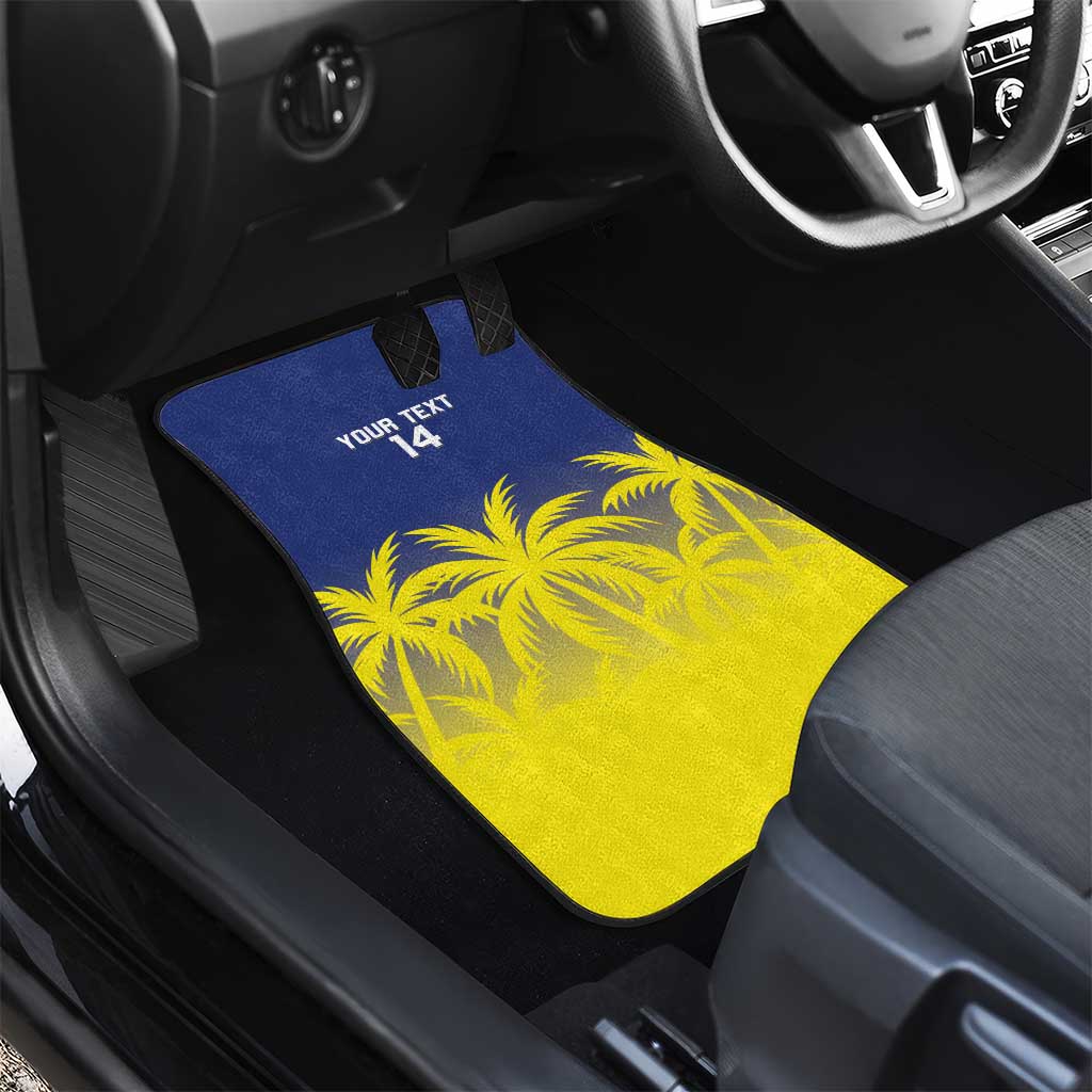 Baseball Curacao Car Mats 2025 Korsou de Palmbomen - Wonder Print Shop
