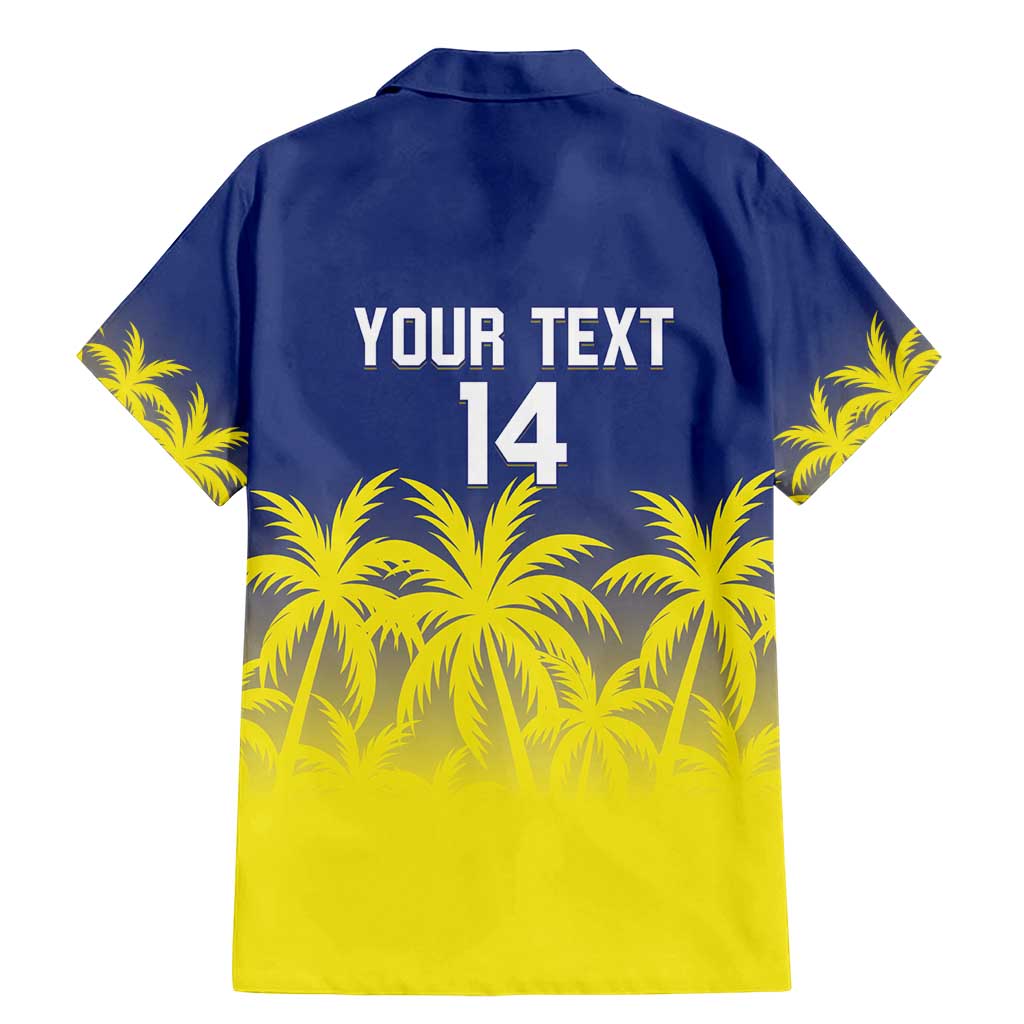 Custom Baseball Curacao Family Matching Mermaid Dress and Hawaiian Shirt 2025 Korsou de Palmbomen - Wonder Print Shop