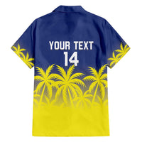 Custom Baseball Curacao Family Matching Off Shoulder Maxi Dress and Hawaiian Shirt 2025 Korsou de Palmbomen - Wonder Print Shop