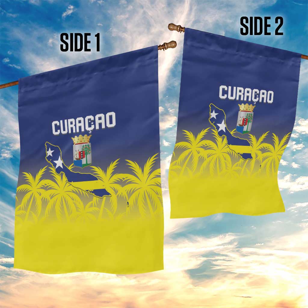 Baseball Curacao Garden Flag 2025 Korsou de Palmbomen - Wonder Print Shop