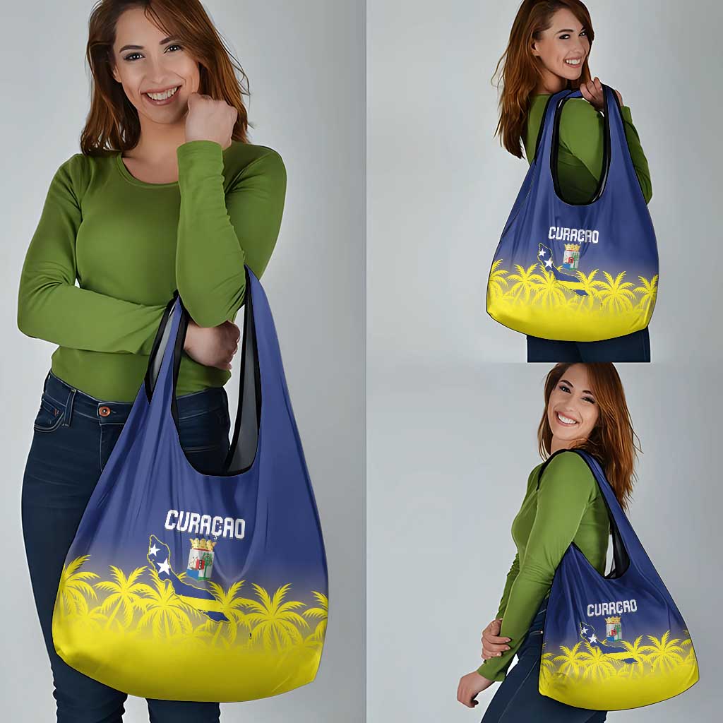 Baseball Curacao Grocery Bag 2025 Korsou de Palmbomen - Wonder Print Shop