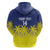 Custom Baseball Curacao Hoodie 2025 Korsou de Palmbomen - Wonder Print Shop