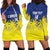 Custom Baseball Curacao Hoodie Dress 2025 Korsou de Palmbomen - Wonder Print Shop