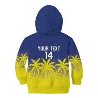 Custom Baseball Curacao Kid Hoodie 2025 Korsou de Palmbomen - Wonder Print Shop
