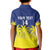Custom Baseball Curacao Kid Polo Shirt 2025 Korsou de Palmbomen - Wonder Print Shop