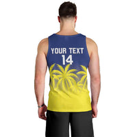 Custom Baseball Curacao Men Tank Top 2025 Korsou de Palmbomen - Wonder Print Shop