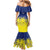 Custom Baseball Curacao Mermaid Dress 2025 Korsou de Palmbomen - Wonder Print Shop
