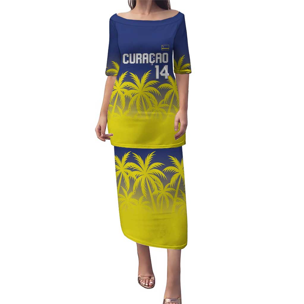 Custom Baseball Curacao Puletasi 2025 Korsou de Palmbomen - Wonder Print Shop