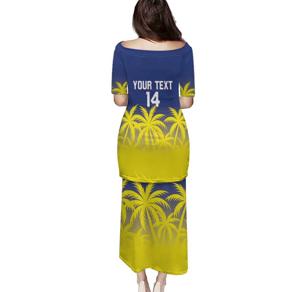 Custom Baseball Curacao Puletasi 2025 Korsou de Palmbomen - Wonder Print Shop