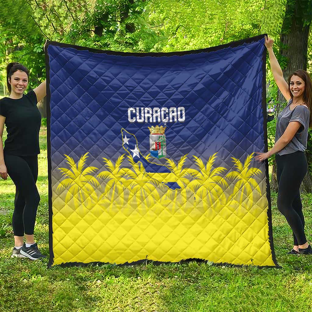 Baseball Curacao Quilt 2025 Korsou de Palmbomen - Wonder Print Shop