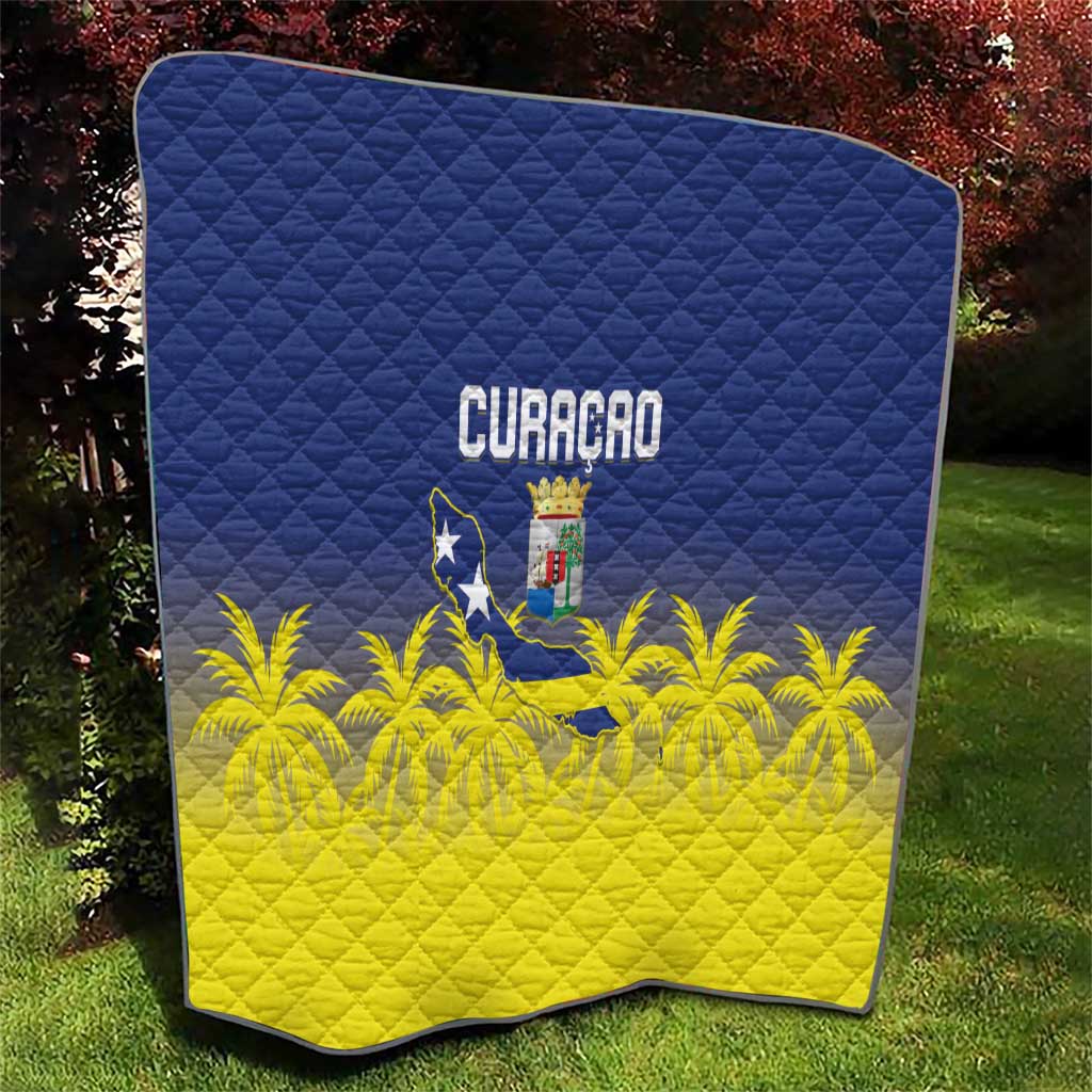 Baseball Curacao Quilt 2025 Korsou de Palmbomen - Wonder Print Shop