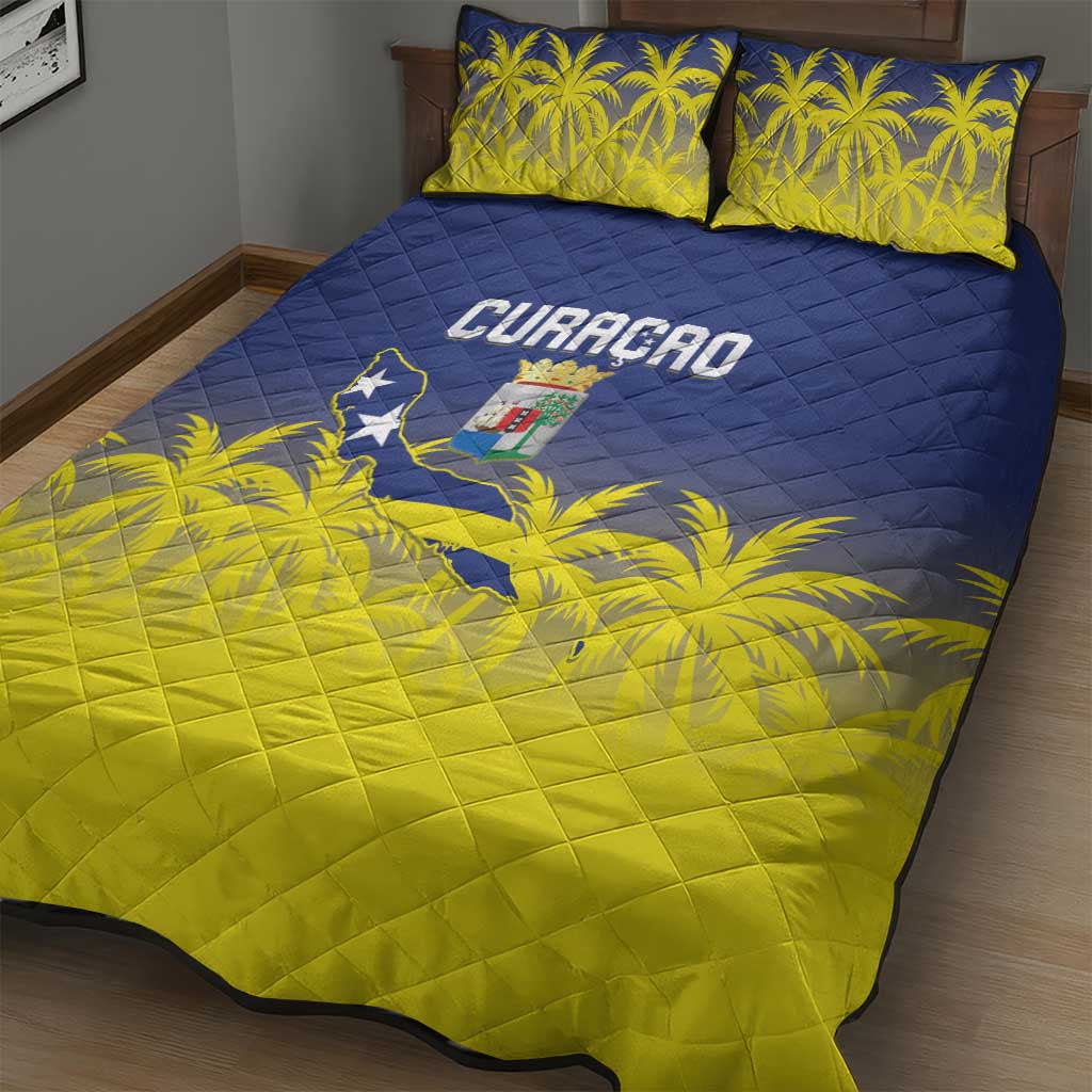 Baseball Curacao Quilt Bed Set 2025 Korsou de Palmbomen - Wonder Print Shop
