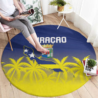Baseball Curacao Round Carpet 2025 Korsou de Palmbomen - Wonder Print Shop