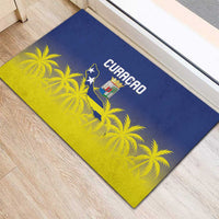 Baseball Curacao Rubber Doormat 2025 Korsou de Palmbomen - Wonder Print Shop