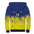 Custom Baseball Curacao Sherpa Hoodie 2025 Korsou de Palmbomen - Wonder Print Shop