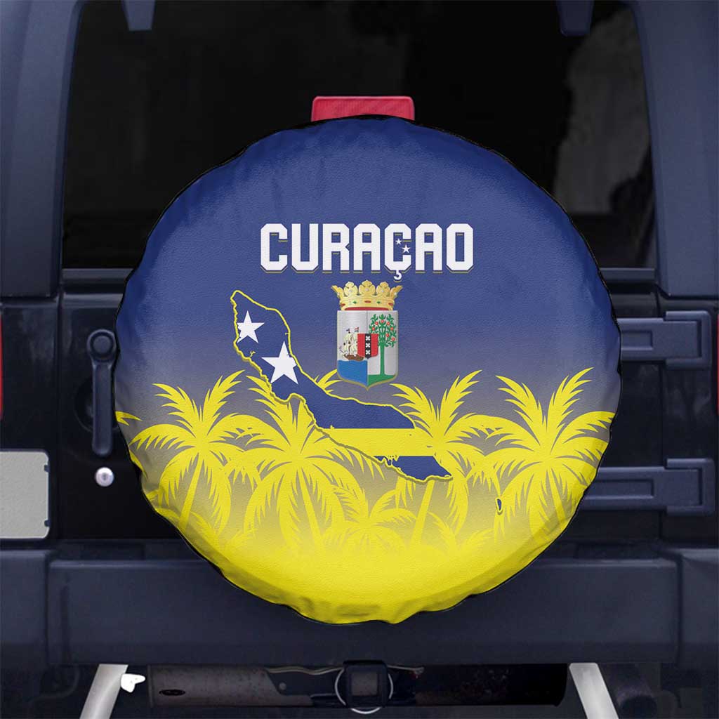 Baseball Curacao Spare Tire Cover 2025 Korsou de Palmbomen - Wonder Print Shop