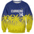 Custom Baseball Curacao Sweatshirt 2025 Korsou de Palmbomen - Wonder Print Shop