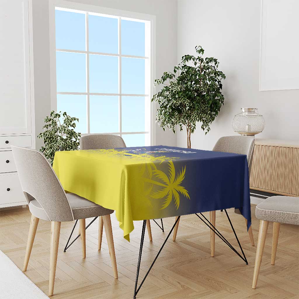 Baseball Curacao Tablecloth 2025 Korsou de Palmbomen - Wonder Print Shop