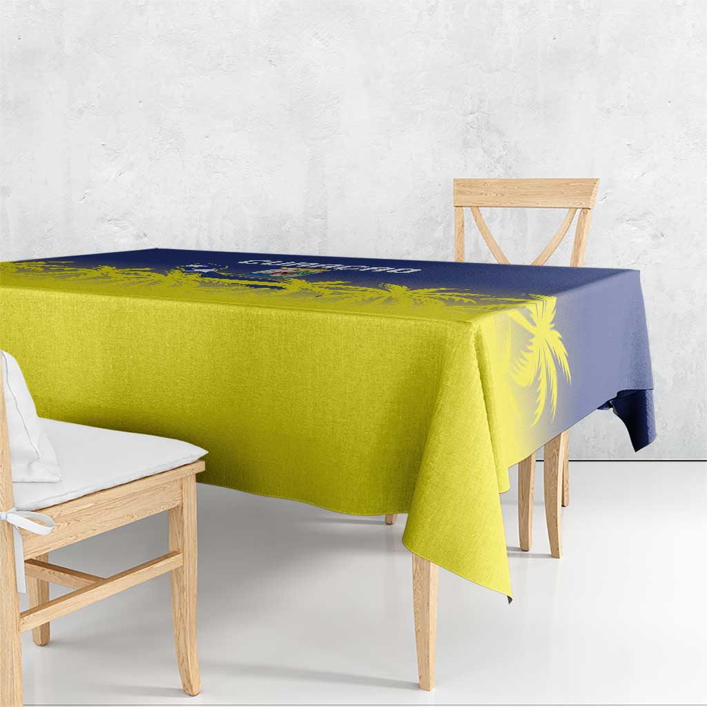 Baseball Curacao Tablecloth 2025 Korsou de Palmbomen - Wonder Print Shop