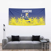Baseball Curacao Tapestry 2025 Korsou de Palmbomen - Wonder Print Shop