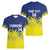 Custom Baseball Curacao Women V-Neck T-Shirt 2025 Korsou de Palmbomen - Wonder Print Shop