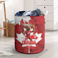 Canada Day Proud 2026 Laundry Basket Canadian Moose Soccer Is Coming Home