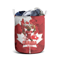 Canada Day Proud 2026 Laundry Basket Canadian Moose Soccer Is Coming Home