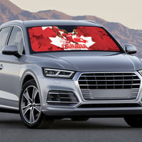 Canada Day Proud 2026 Auto Sun Shade Canadian Moose Soccer Is Coming Home