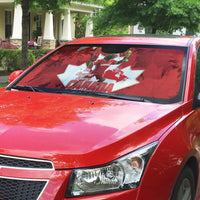 Canada Day Proud 2026 Auto Sun Shade Canadian Moose Soccer Is Coming Home