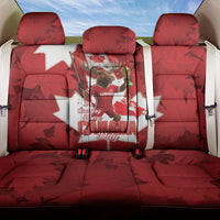Canada Day Proud 2026 Back Car Seat Cover Canadian Moose Soccer Is Coming Home