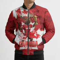 Canada Day Proud 2026 Bomber Puffer Jacket Canadian Moose Soccer Is Coming Home