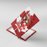 Canada Day Proud 2026 Canvas Wall Art Canadian Moose Soccer Is Coming Home